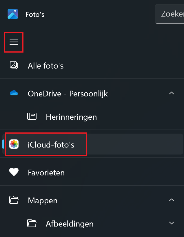 iCloud-foto's
